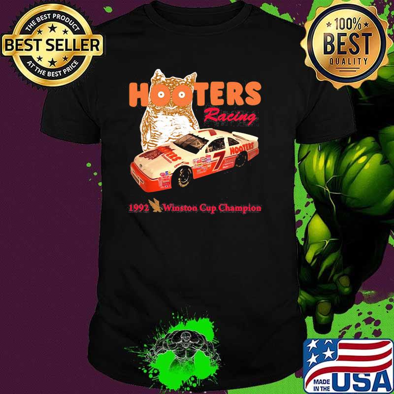 Nascar Alan Hooters Racing 1992 Winston Cup Champion Owl Shirt