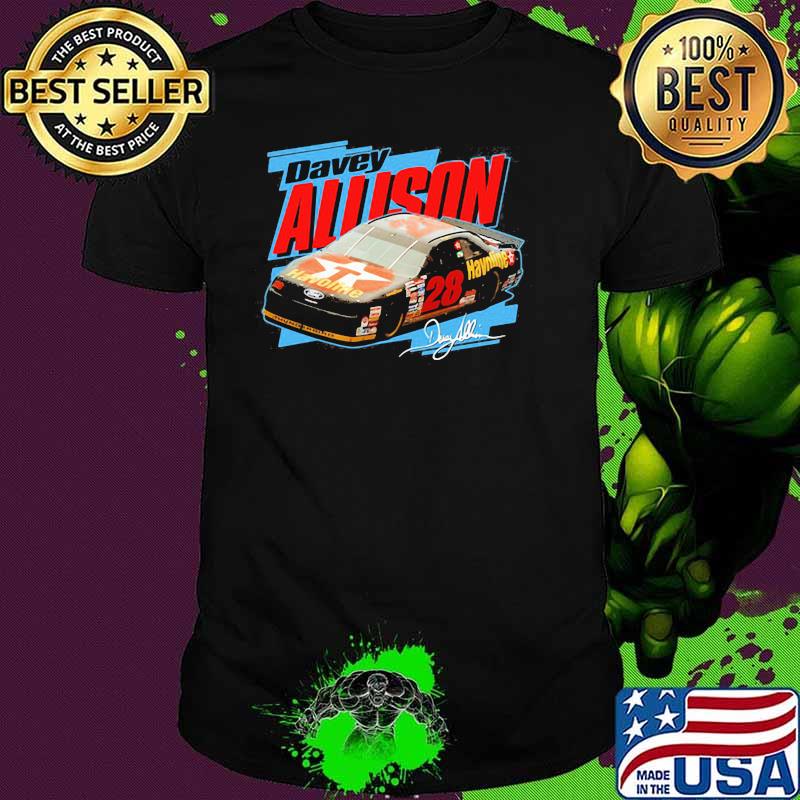 Nascar Davey Allison Signature Shirt