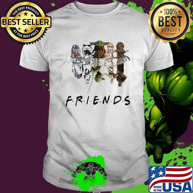 Official Baby Yoda Friends Disney Shirt