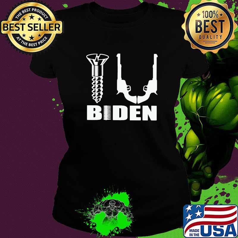 Official Biden Gun Shirt Ladies tee Official Biden Gun Shirt Ladies tee