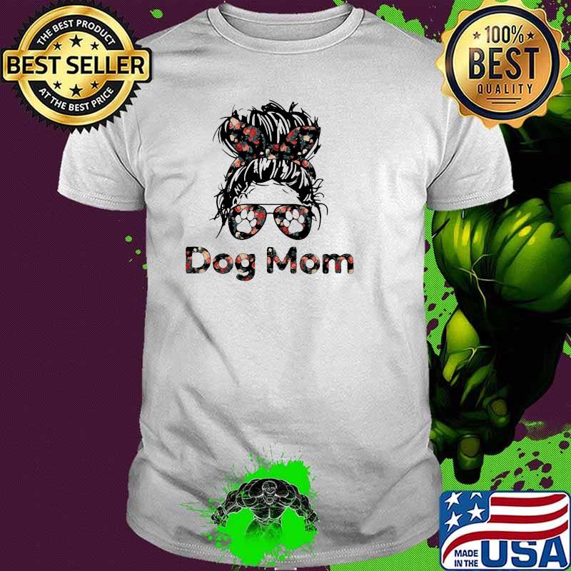 Official Dog Mom Flower Shirt