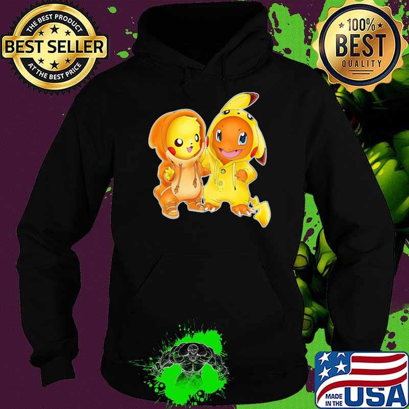 Official Dragon Pikachu Pokemon Shirt Hoodie Official Dragon Pikachu Pokemon Shirt Hoodie
