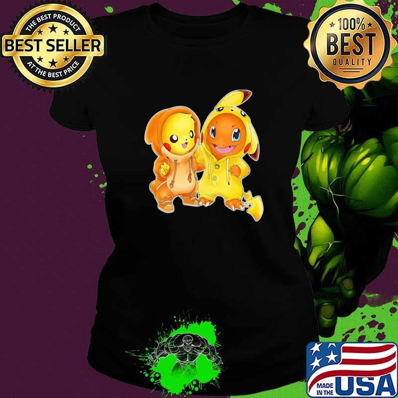 Official Dragon Pikachu Pokemon Shirt Ladies tee Official Dragon Pikachu Pokemon Shirt Ladies tee