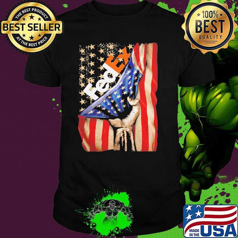 Official Fedex American Flag Shirt