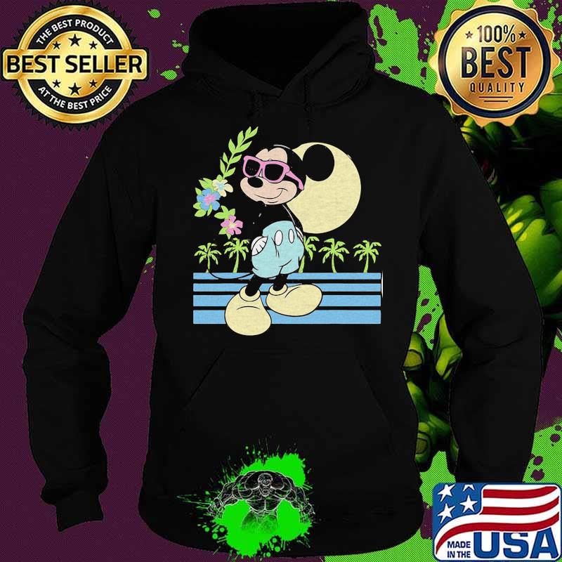 Official Flowers Mickey Travel Shirt Hoodie Official Flowers Mickey Travel Shirt Hoodie