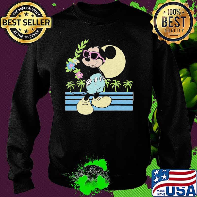 Official Flowers Mickey Travel Shirt Sweater Official Flowers Mickey Travel Shirt Sweater