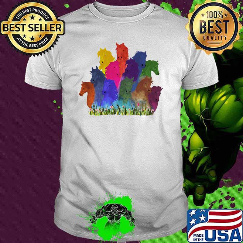 Official Horse Watercolor Shirt Official Horse Watercolor Shirt