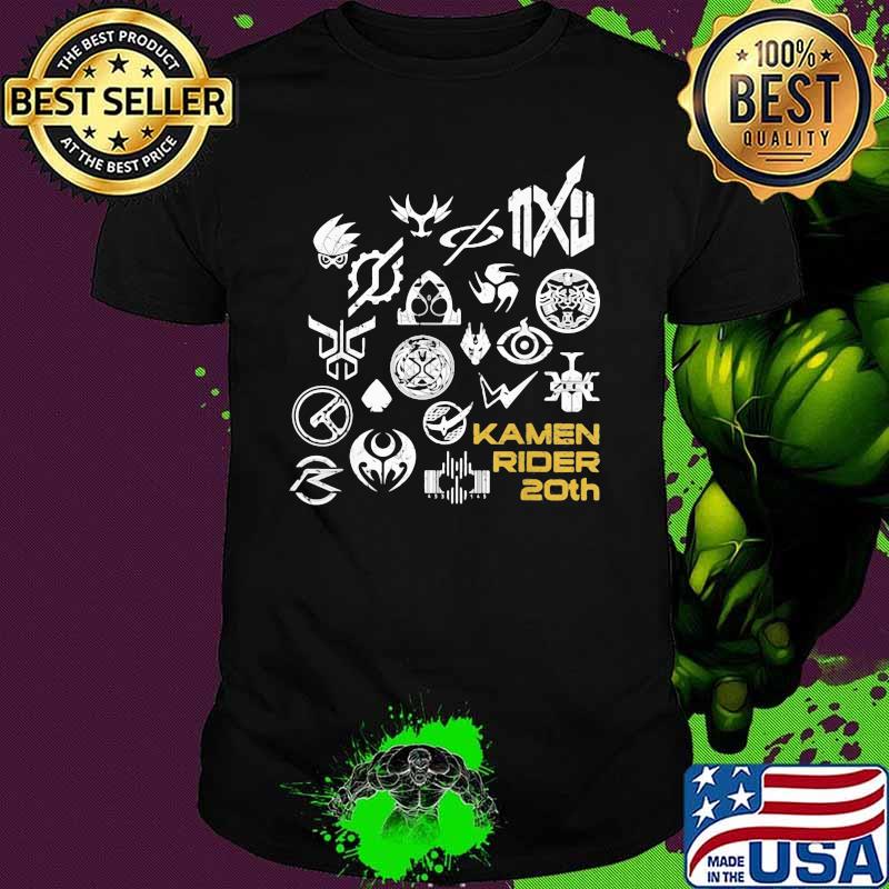 Official Kamen Rider 20th Shirt