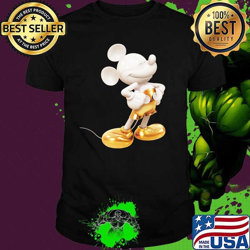 Official Mickey Symbol Gold Shirt