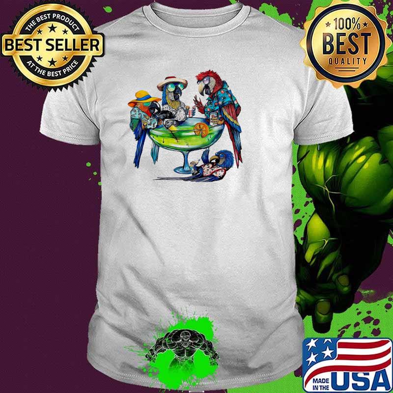 Official Parrot Art Cooktail Shirt