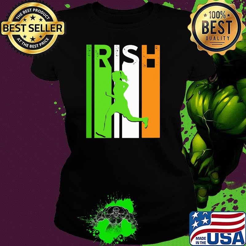 Official Running Irish Shirt Ladies tee Official Running Irish Shirt Ladies tee