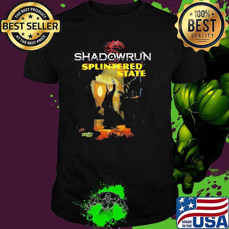 Official Shadowrun Splintered State Dragon Shirt