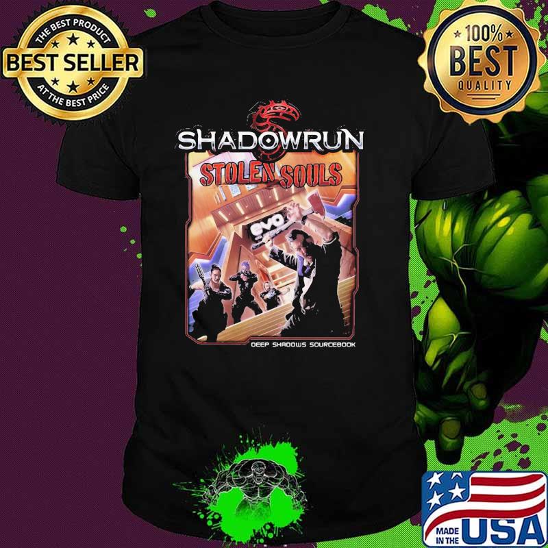 Official Shadowrun Stolen Souls Dragon Shirt