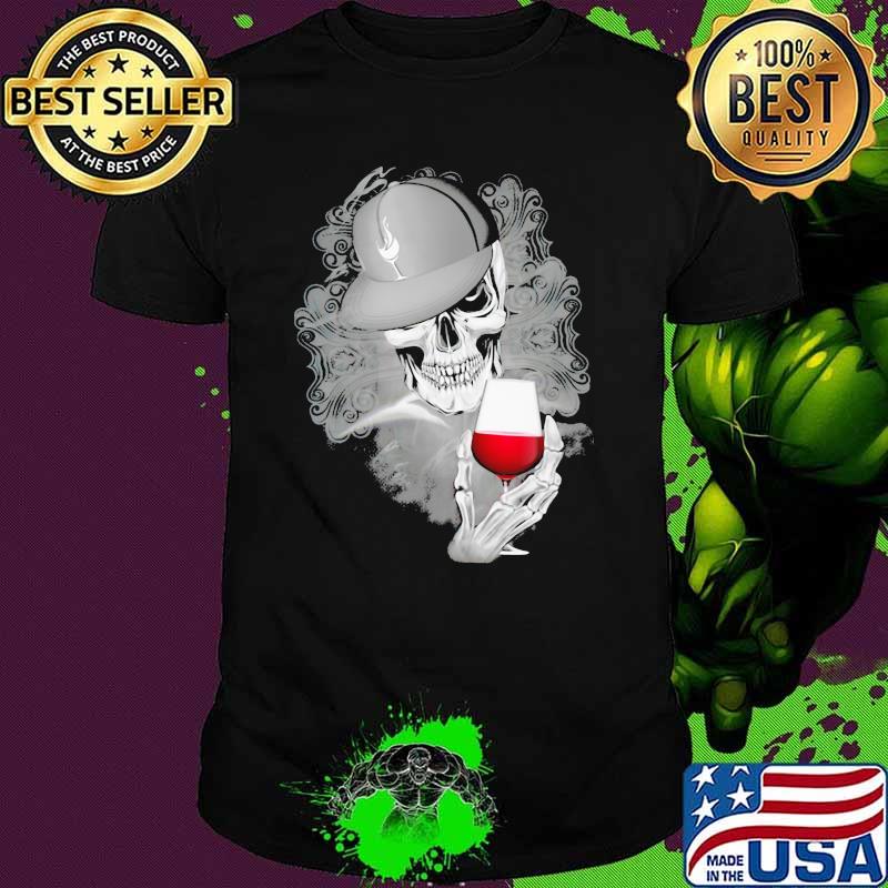 Official Skull Cap Wine Shirt