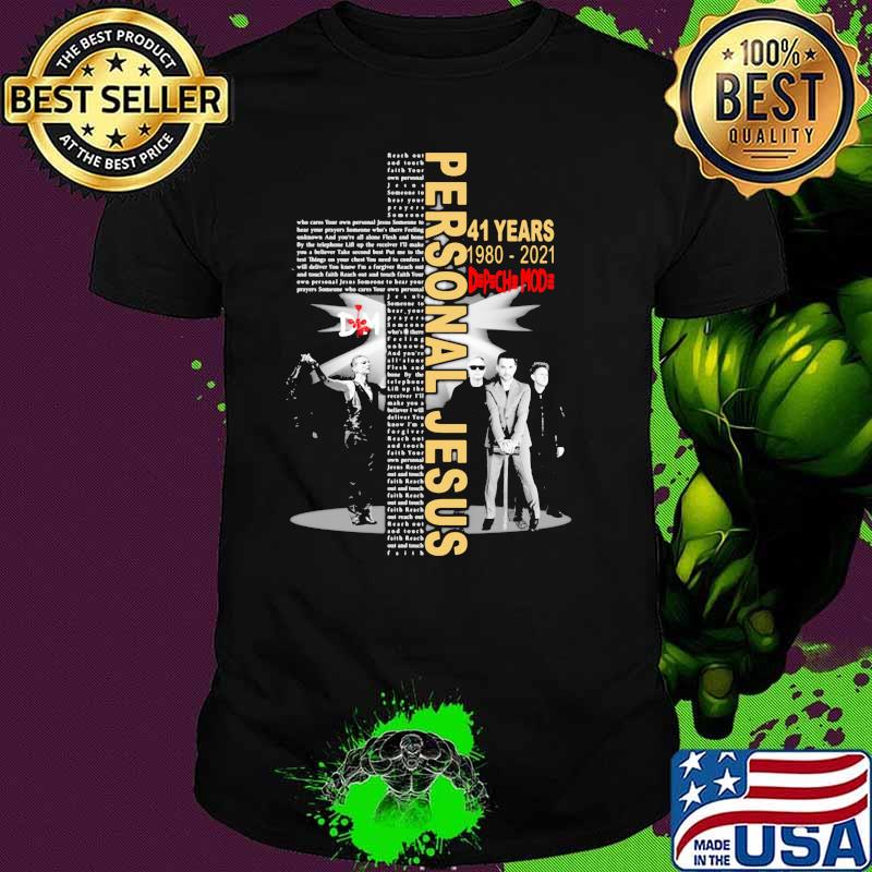 Personal Jesus 41 Years 1980 2021 Depeche Mode Shirt