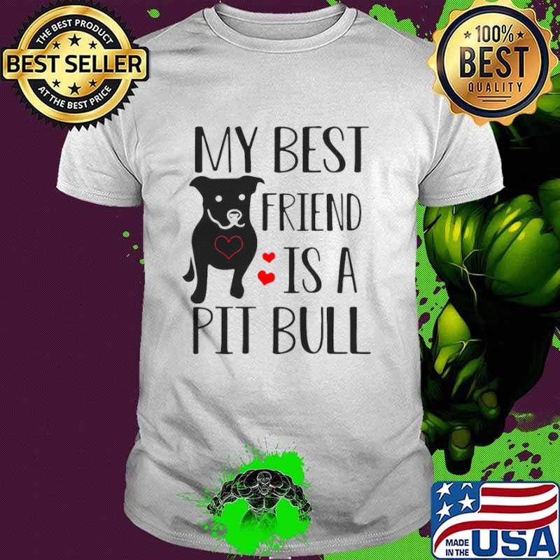 Pitbull My Best Friend Is A Pit Bull shirt