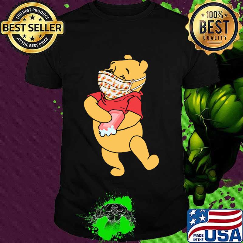 Pooh Wear Mask Corona Virus Shirt