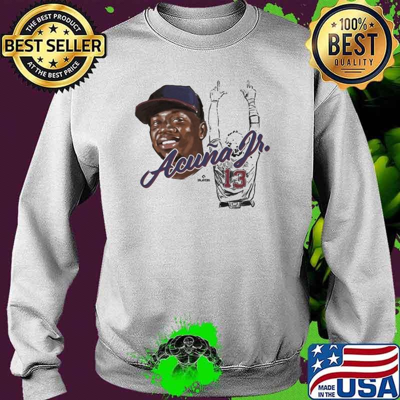 Ronald Acuña Jr. Silhouette Shirt Sweater Ronald Acuña Jr. Silhouette Shirt Sweater