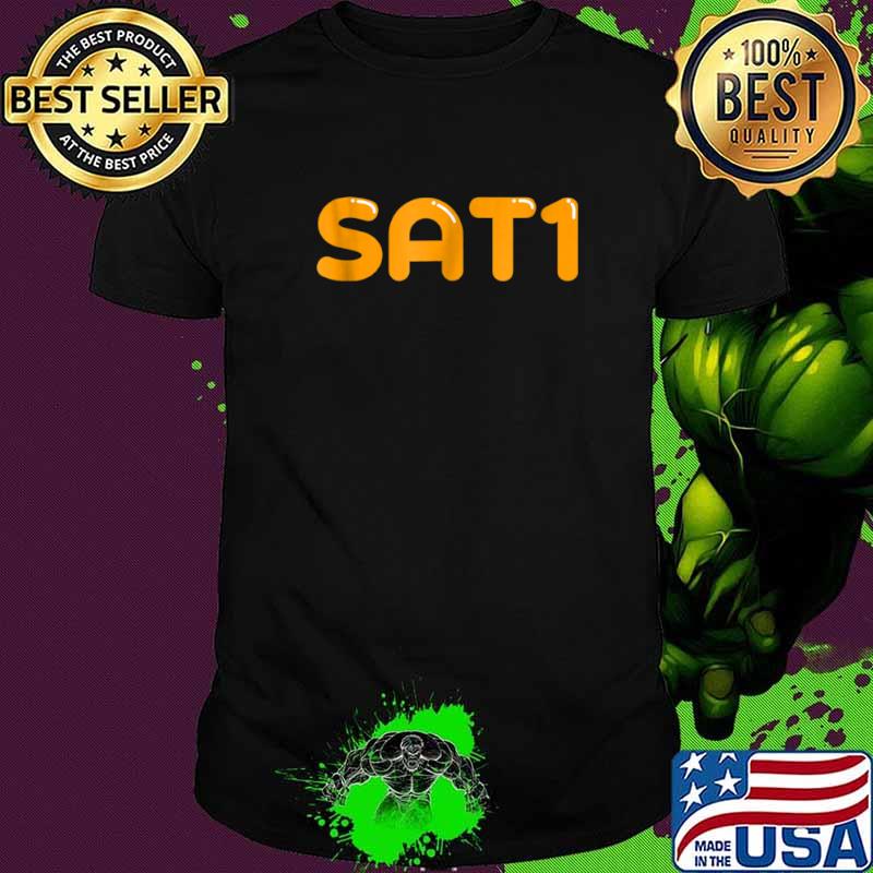 SAT1 Shiny Text by Swagazon Shirt
