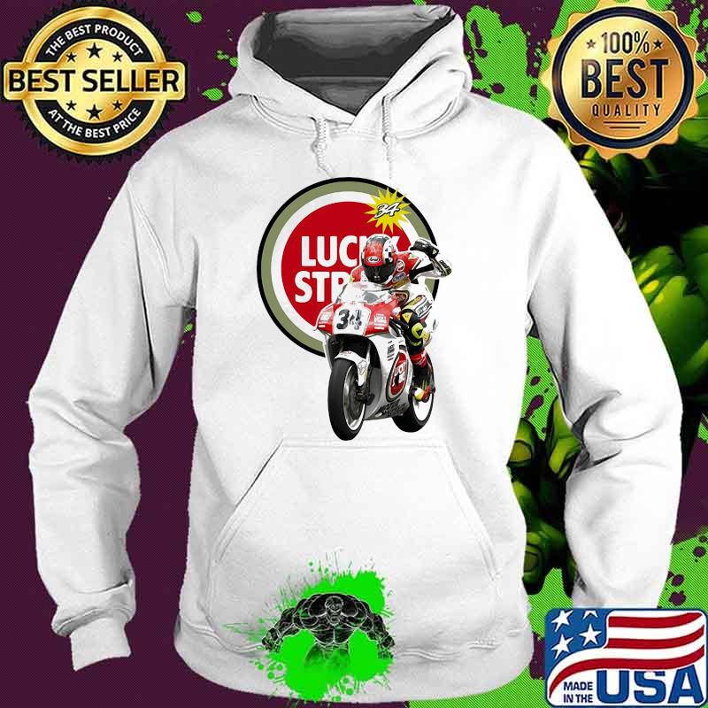 Schwantz Team Lucky Strike King Of The Mountain Motorcycle Shirt Hoodie Schwantz Team Lucky Strike King Of The Mountain Motorcycle Shirt Hoodie