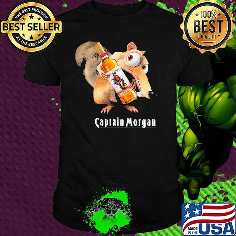 Scrat Do Chris Wedge Holding Captain Morgan Logo Shirt