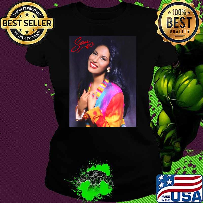 Selenas Quintanilla Love Music Signature Shirt Ladies tee Selenas Quintanilla Love Music Signature Shirt Ladies tee