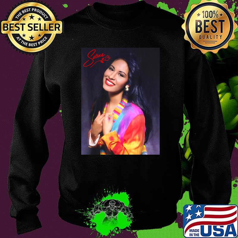 Selenas Quintanilla Love Music Signature Shirt Sweater Selenas Quintanilla Love Music Signature Shirt Sweater