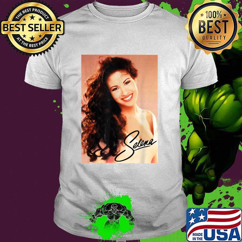 Selenas Quintanilla Music 80s 70s Fans Signature Shirt