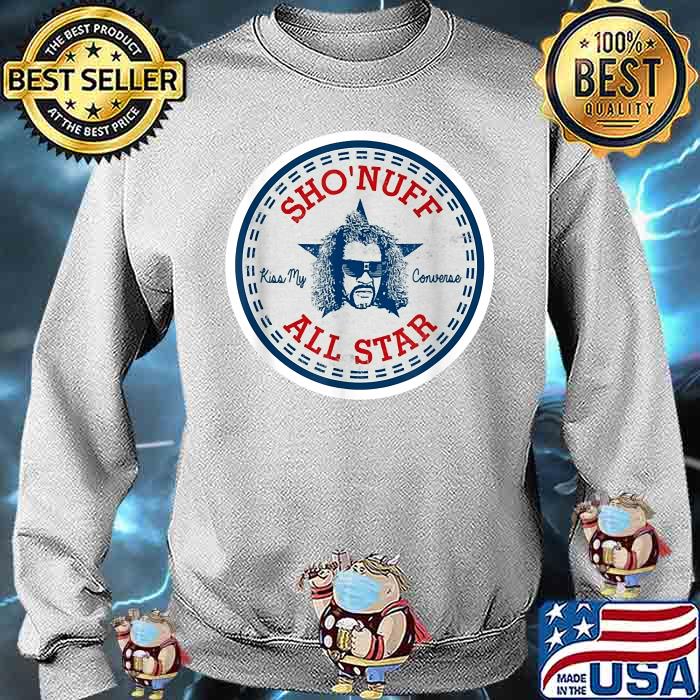 SHO NUFF ALL STAR Kiss Me Converse Shirt Sweater SHO NUFF ALL STAR Kiss Me Converse Shirt Sweater