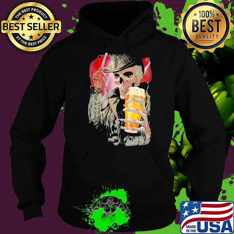 Skull Hello Darkness Beer Shirt Hoodie Skull Hello Darkness Beer Shirt Hoodie