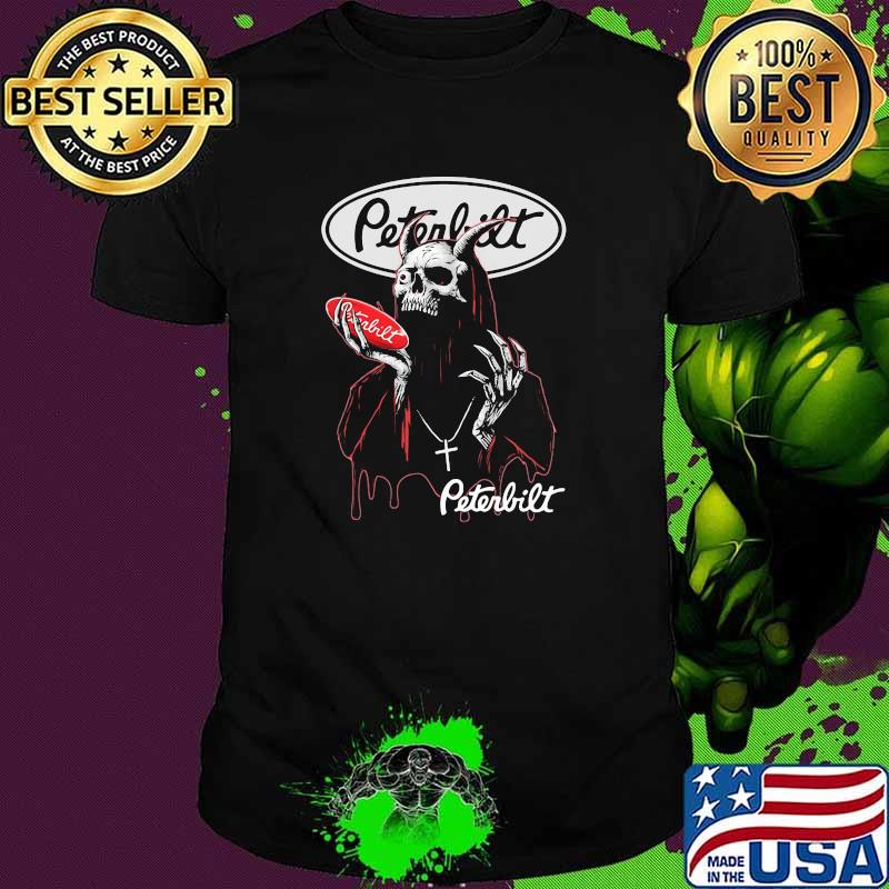 Skull Hold Peterbilt Logo Shirt
