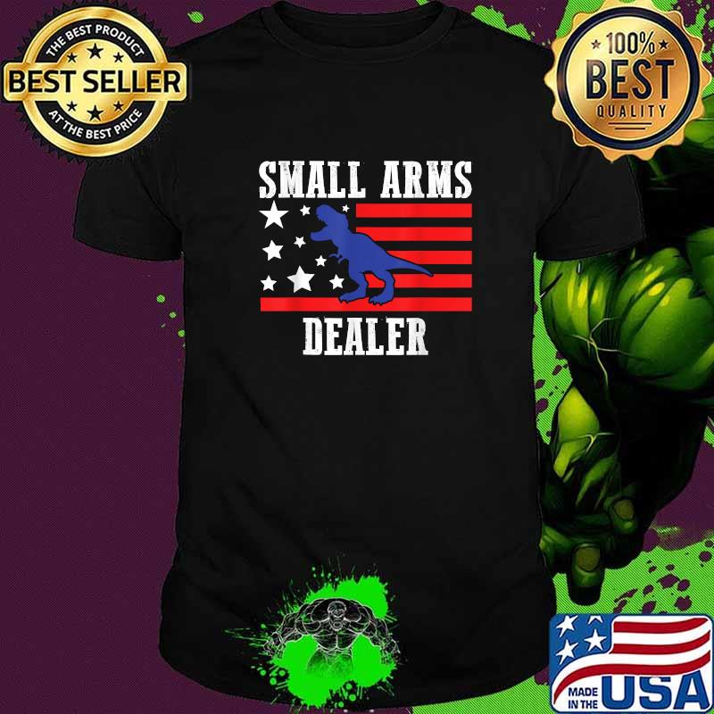 Small Arms Dealer Dragon American Flag Shirt