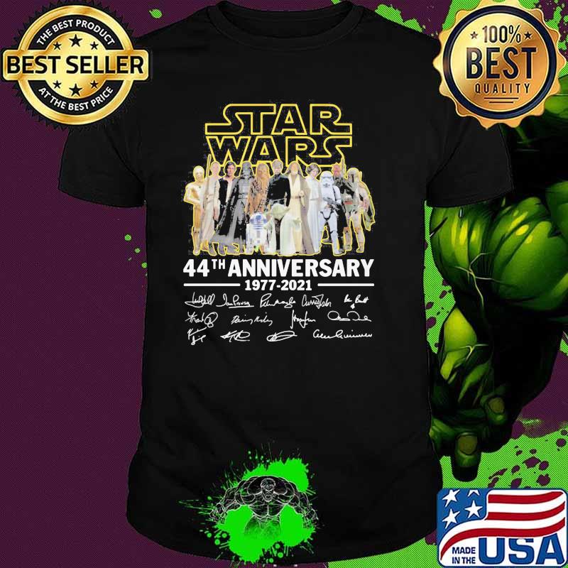 Star Wars 44th Anniversary 1977 2021 Signature Shirt