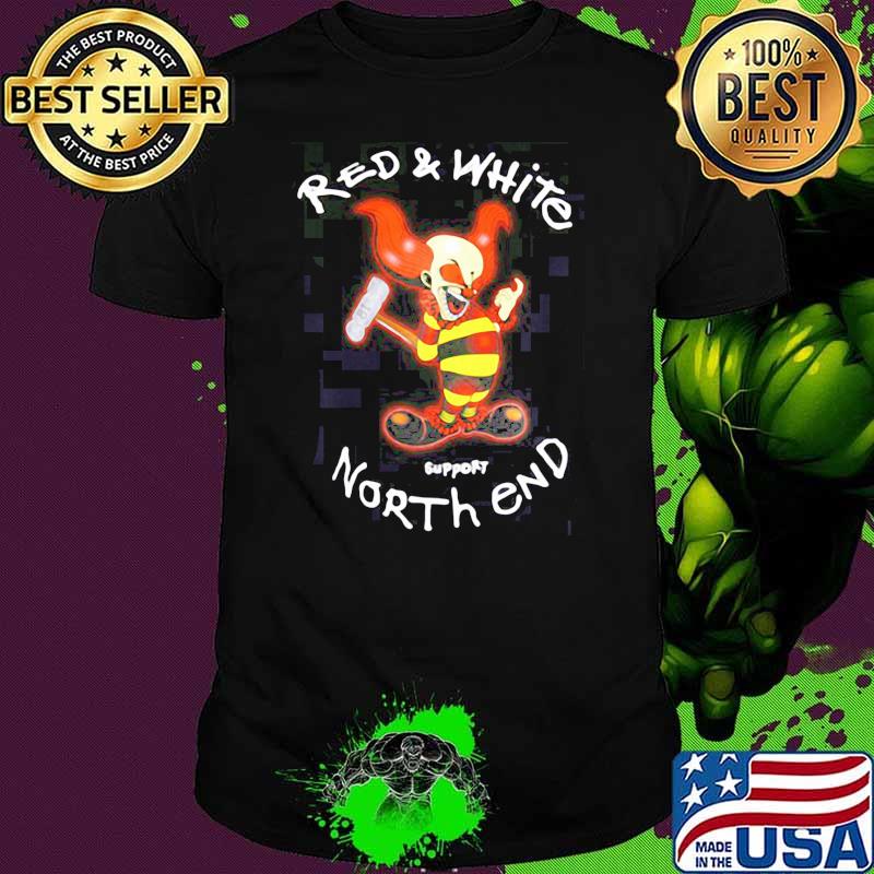 Support 81 Clown Red & White Shirt