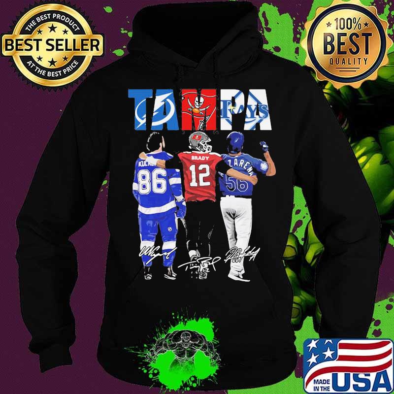 Tampa Bay Buccaneers Tampa Rays Downs Kucherov Tom Brady Arozarena And Guenzatti Signature Shirt Hoodie Tampa Bay Buccaneers Tampa Rays Downs Kucherov Tom Brady Arozarena And Guenzatti Signature Shirt Hoodie