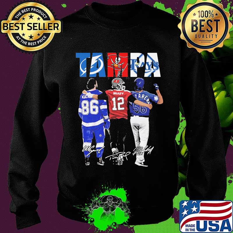 Tampa Bay Buccaneers Tampa Rays Downs Kucherov Tom Brady Arozarena And Guenzatti Signature Shirt Sweater Tampa Bay Buccaneers Tampa Rays Downs Kucherov Tom Brady Arozarena And Guenzatti Signature Shirt Sweater