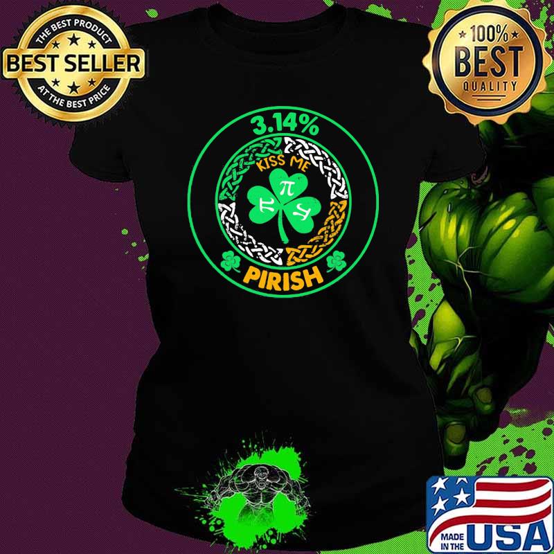Teacher Pirish Pi day Patrick day Irish Shirt Ladies tee Teacher Pirish Pi day Patrick day Irish Shirt Ladies tee