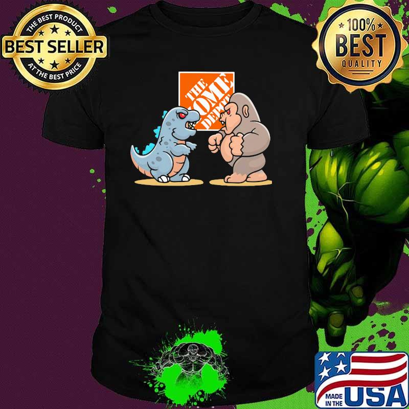 The Home Depot Baby Kong And Baby Godzilla Shirt