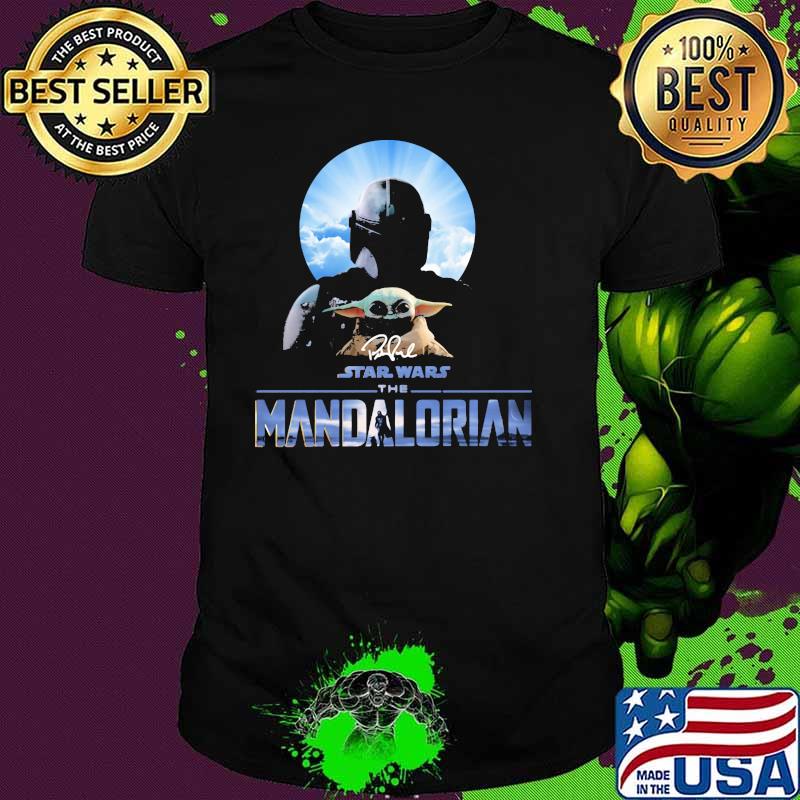 The Mandalorian Star War Baby Yoda Signature Shirt