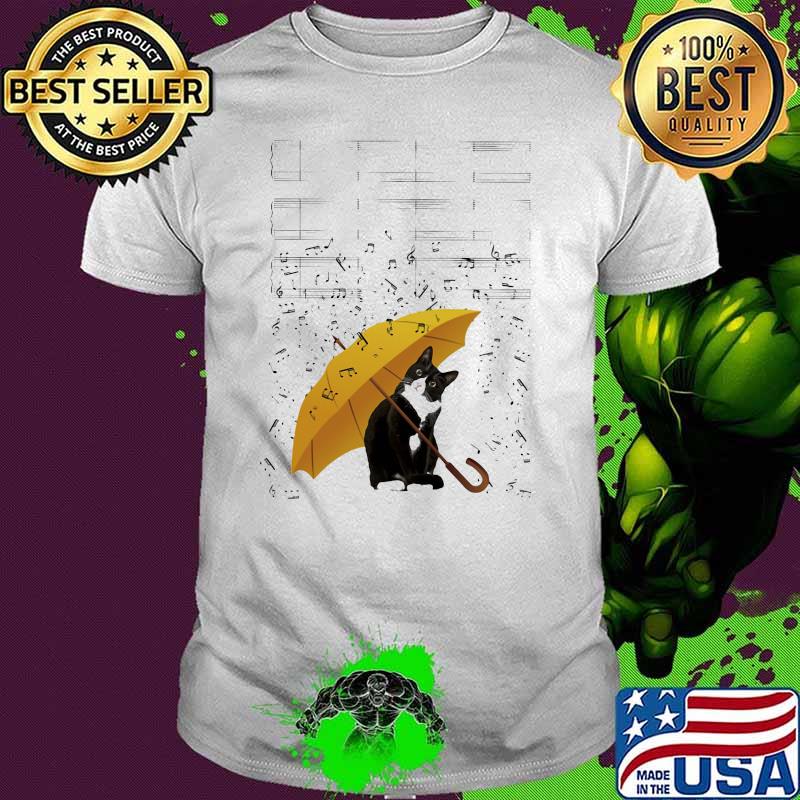 The Sound Of Silence Cat Music Shirt