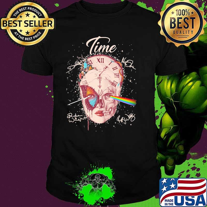 Time Skull Ladies Pink Floyd Signature Shirt