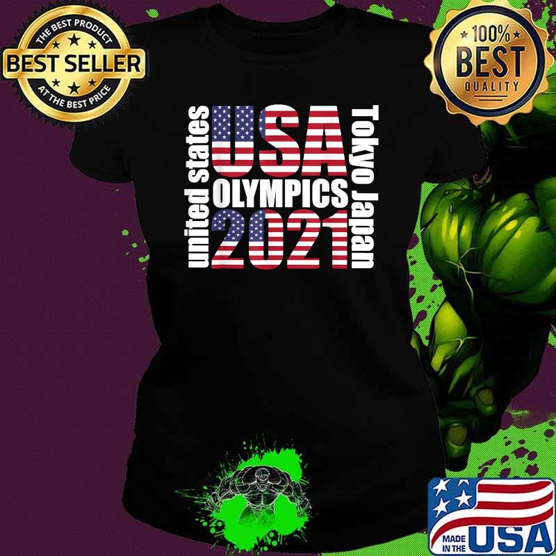 Tokyo Olympics 2021 USA Team Shirt Ladies tee Tokyo Olympics 2021 USA Team Shirt Ladies tee