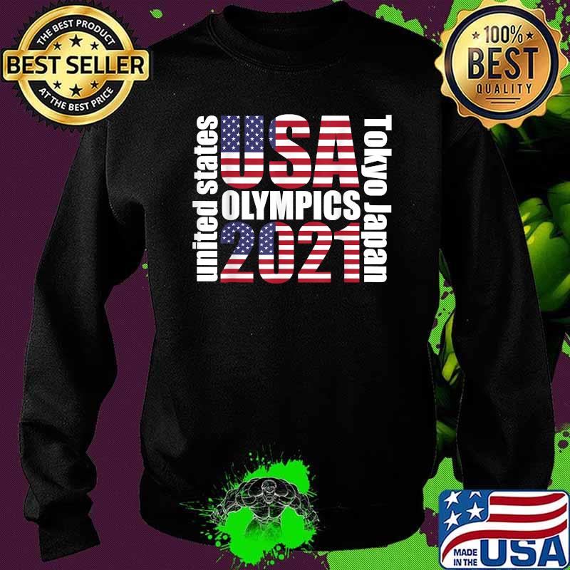 Tokyo Olympics 2021 USA Team Shirt Sweater Tokyo Olympics 2021 USA Team Shirt Sweater
