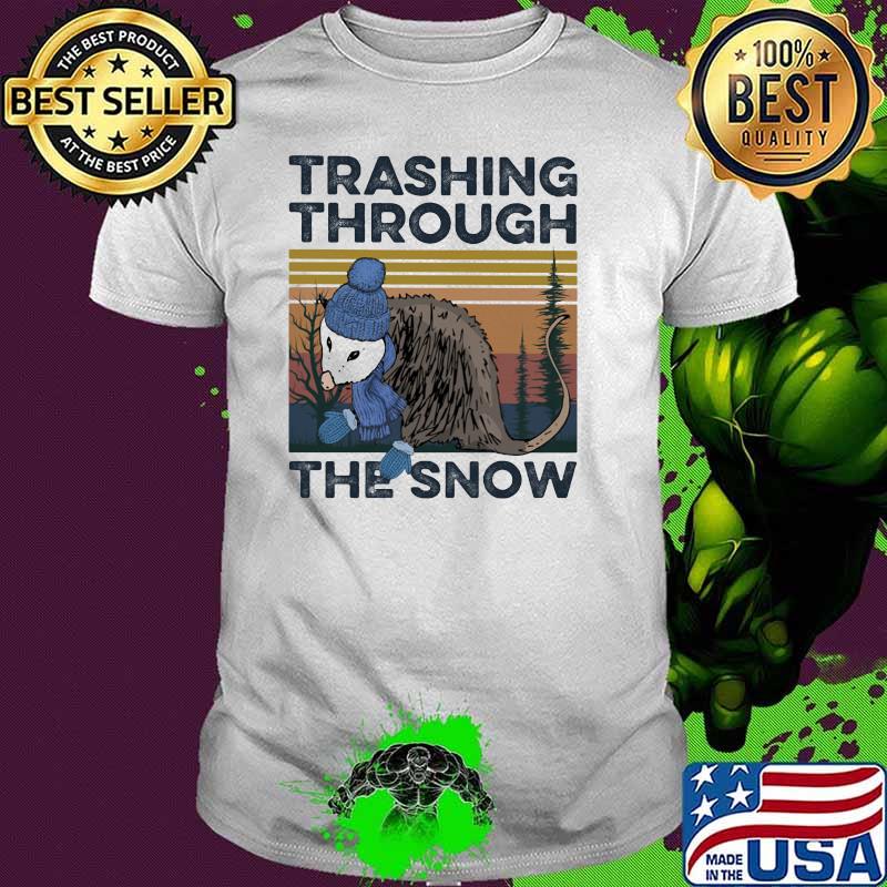 Trashing Through The Snow Vintage Shirt