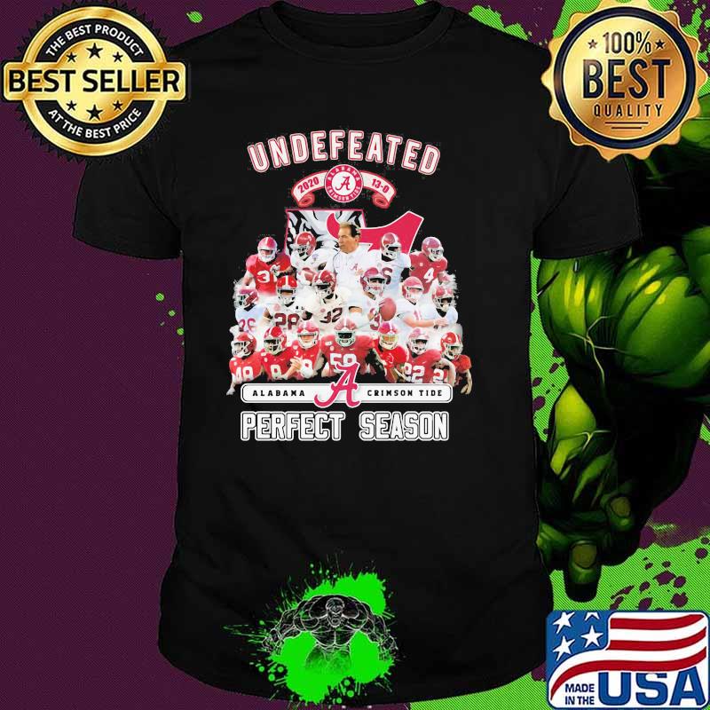 Undefeated Alabama Crimson Tide Perfect Season Shirt
