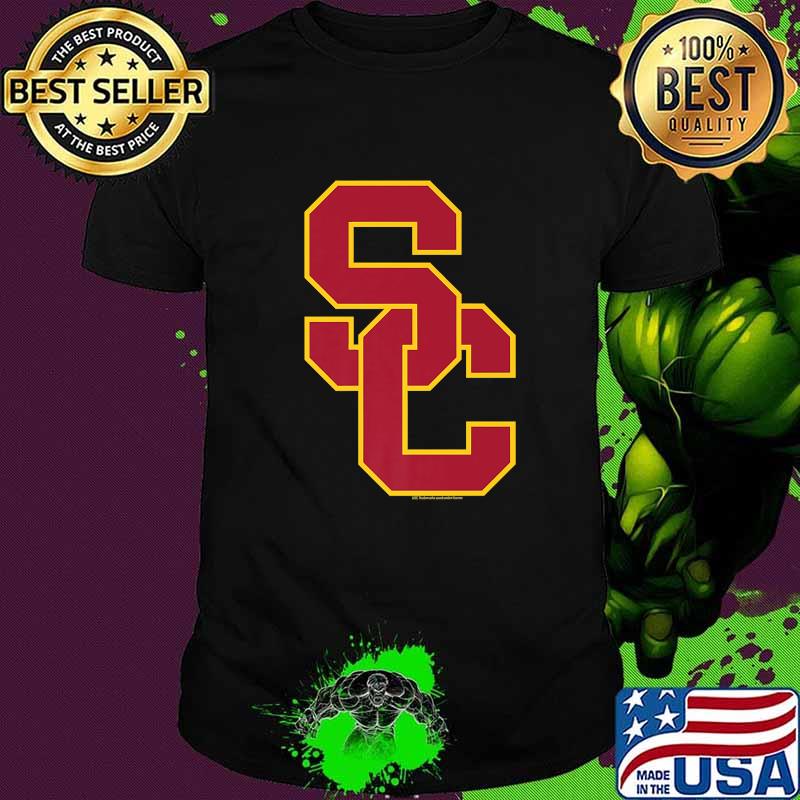 University of Southern California NCAA USC Lockup Logo Shirt