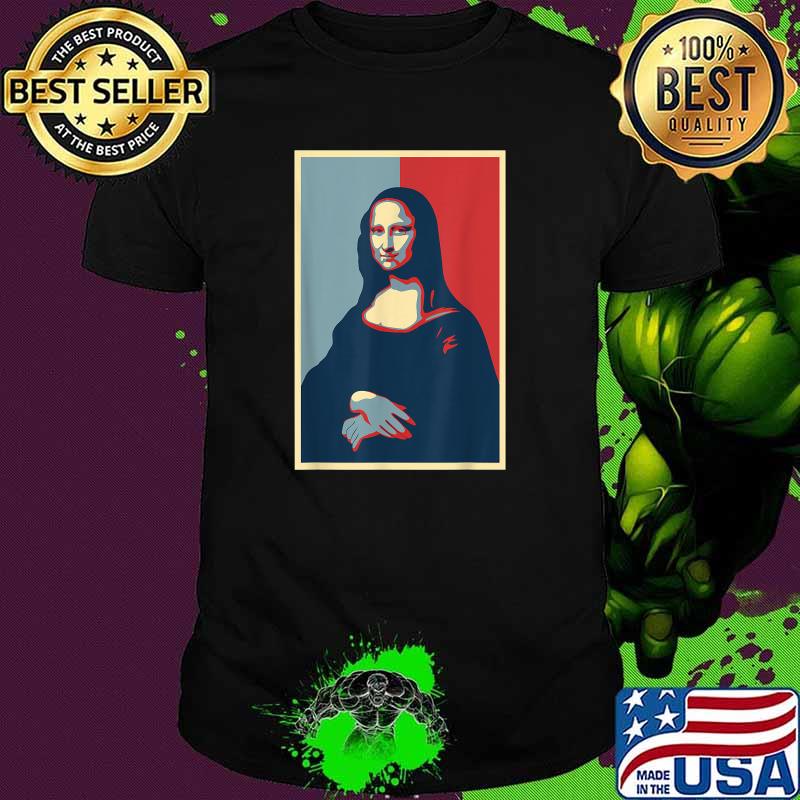 Vintage Mona Lisa Leonardo Da Vinci Renaissance Painting Shirt