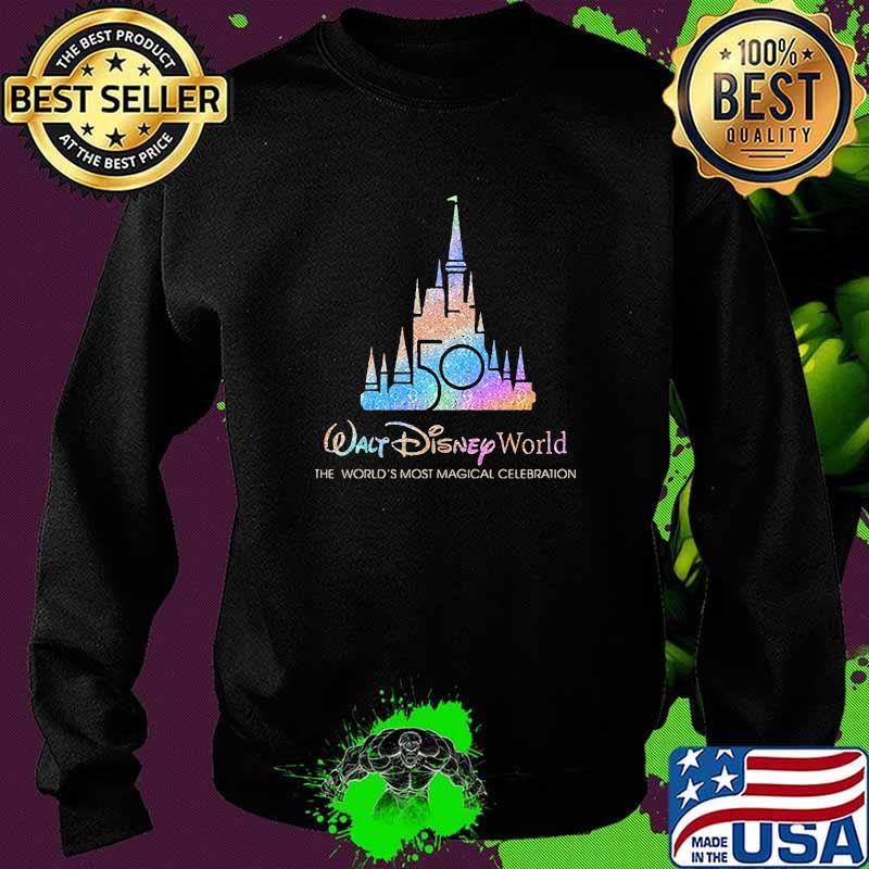 Walt Disney World The Worlds Most Magical Celebration 50th years Old Shirt Sweater Walt Disney World The Worlds Most Magical Celebration 50th years Old Shirt Sweater