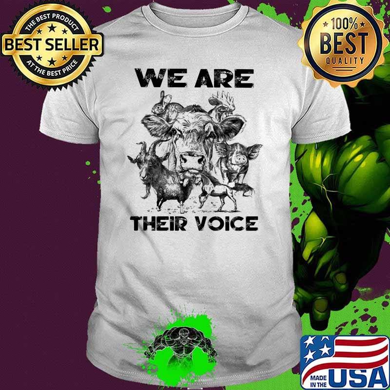 We Are Their Voice Cow Shirt