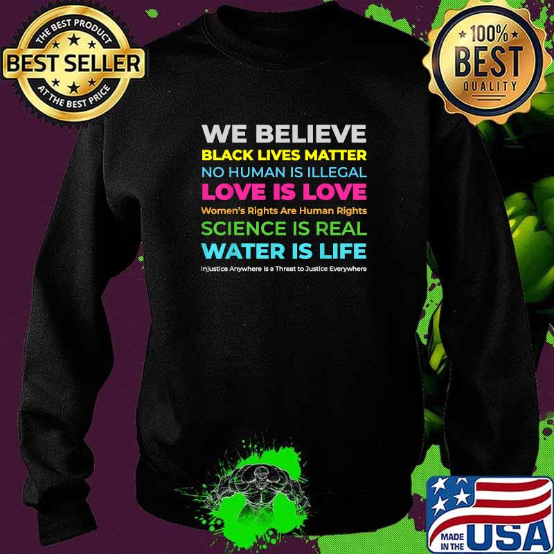 love is love water is life shirt